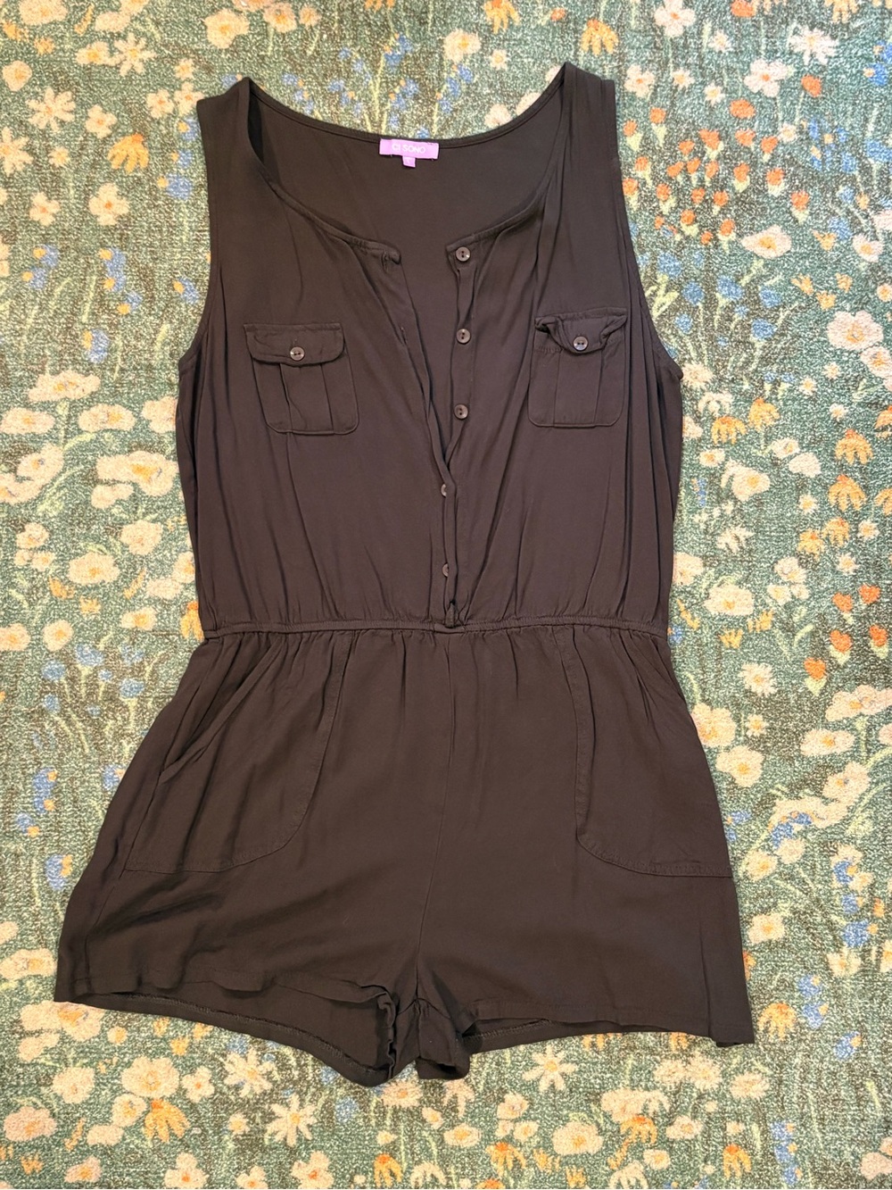Army Green Romper
